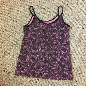 Champion pink and grey athletic tank top ( size M)